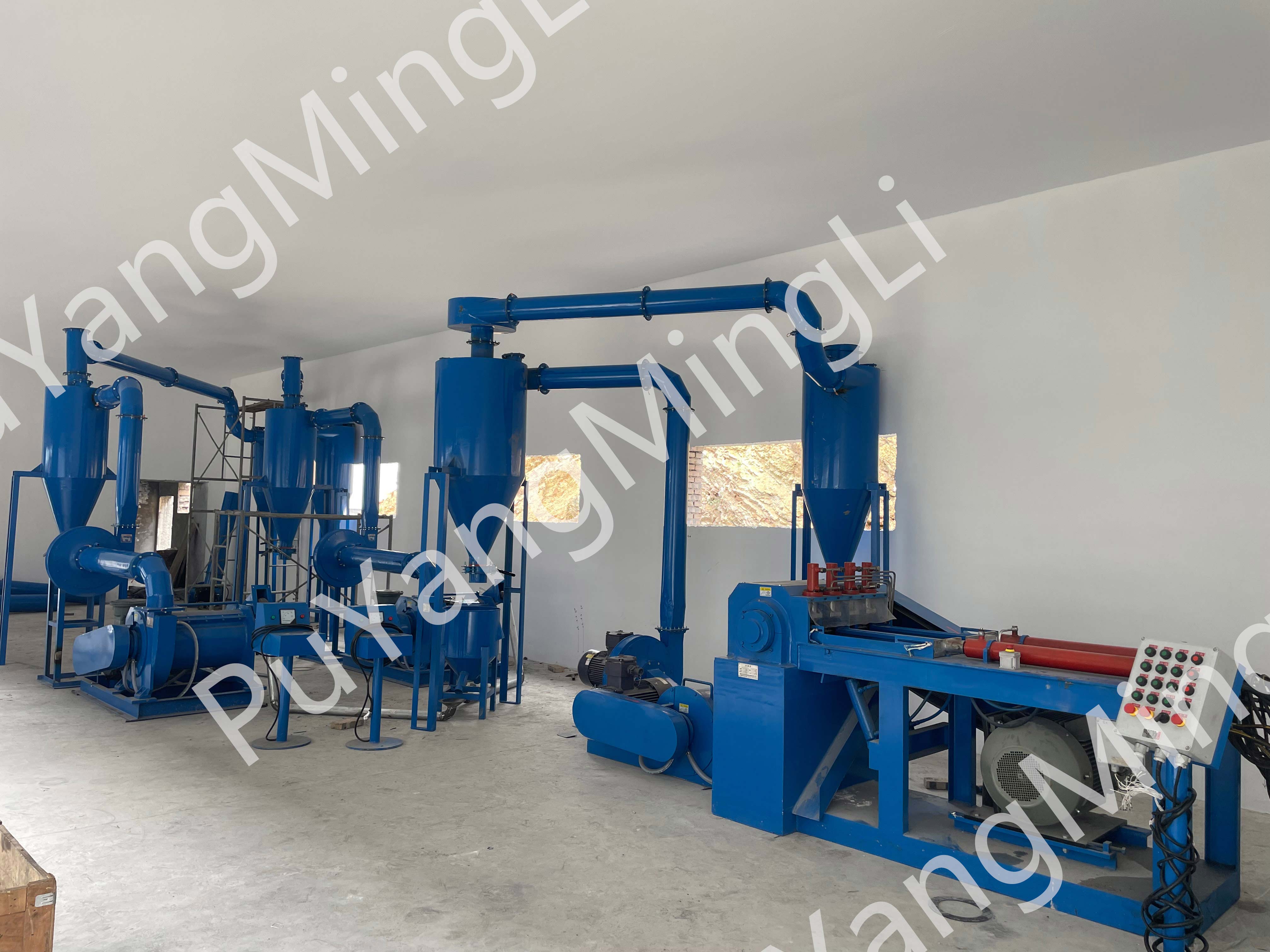 Magnesium powder production equipment